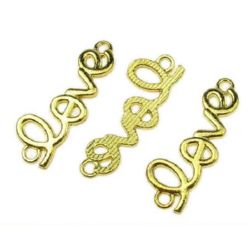 Jewellery making connector 27 x 10 х 2 mm