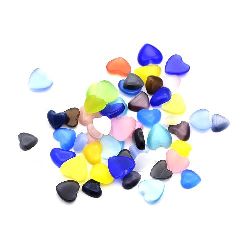 Cabochon Beads , Half Round for Gluing, DIY, Clothes, Jewellery imitation cat's eye 6 ~ 8x2 ~ 2.5 mm ASSORTED - 20 grams
