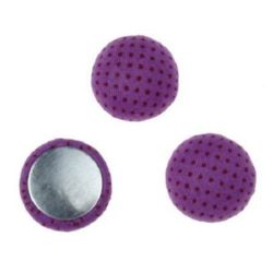 Margele pentru lipire cabochon 18x8 mm violet -5 buc