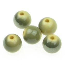Acrylic beads UV coating  12 mm