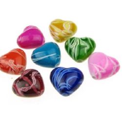 Acrylic beads 19 х 21 mm
