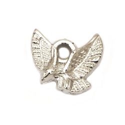 Pandantiv CCB vultur 13x11x4 mm gaură 2 mm -20 bucăți