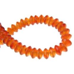 Margele cu șnur din piatră semiprețioasă AGAT 4x8 mm ~ 94 bucăți