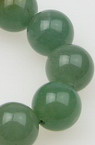 Stoc epuizat. Primeste notificare pe email cand produsul revine in stoc Margele de coarde din piatră semiprețioasă Aventurine Ball VERDE INCHIS 16 mm ~ 25 bucăți