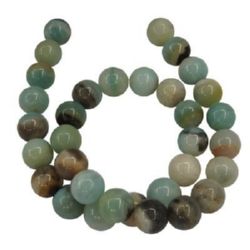 Stoc epuizat. Primeste notificare pe email cand produsul revine in stoc Șireturi mărgele din piatră semiprețioasă AMAZONITE bile 14 mm ~ 28 bucăți
