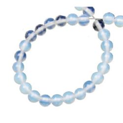 Not Available Online. You can also buy at EM ART stores and at +359 884 000 893 String beads semi-precious stone MOON STONE (OPAL) ball 4 mm ~ 102 pieces ~ 40 cm