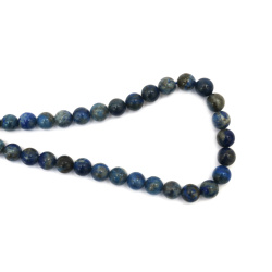 Gemstone Beads Strand, Lapis Lazuli, Round, 6mm, ~60 pcs