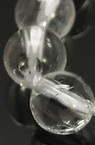 Stoc epuizat. Primeste notificare pe email cand produsul revine in stoc Șireturi mărgele din piatră semiprețioasă CRISTAL DE MUNTE Bila clasa A 12 mm ~ 16 bucăți