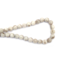 Perle de coarde Piatră semiprețioasă PIATRA DE LUNA 10mm ~ 38 bucăți