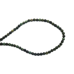 String of Semi-Precious Stone Beads Natural KAMBABA JASPER, Ball: 5 mm ~ 86 pieces