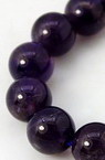 String beads semi-precious stone AMETIST ball 6mm ~68 pieces