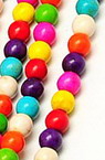 Gemstone Beads Strand, Synthetic Turquoise, Round, Mixed color, 8mm, ~50 pcs