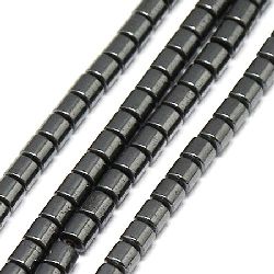 Not Available Online. You can also buy at EM ART stores and at +359 884 000 893 Gemstone Beads Strand, Non-Magnetic Synthetic Hematite, Cylinder, 3x3mm, ~127 pcs