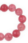 Șirag elegant cu mărgele din agată roz crackle – 8 mm rotunde ~48 buc, perfect pentru bijuterii handmade stilate și creative