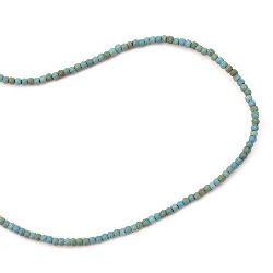 String beads synthetic ball gemstone TURCOASE  2 mm ~210 pieces