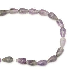 Not Available Online. You can also buy at EM ART stores and at +359 884 000 893 String beads semi-precious stone AMETIST drop 10x16 mm ~ 25 pieces