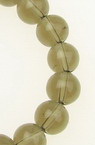 Not Available Online. You can also buy at EM ART stores and at +359 884 000 893 String Smokey Quartz beads - natural stone imitation, ball shaped 8 mm ~49 pieces