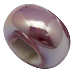 Not Available Online. You can also buy at EM ART stores and at +359 884 000 893 Porcelain beads 15 x 9 mm