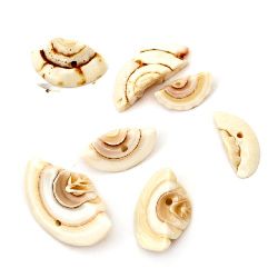 Not Available Online. You can also buy at EM ART stores and at 0884400631 Sea shells (mussels) chips 13~18x6~11x4~8 mm, Hole 1 mm ~70 pieces - 50 grams
