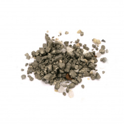 PYRITE / Small Tumbled Natural  Stones without Hole, 0 ~ 1 mm - 20 grams