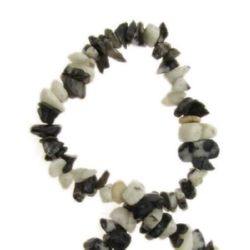 Gemstone Chip Beads Strand 5-7 mm ~ 90 cm JASPER ZEBRA Grade A