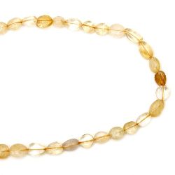 Not Available Online. You can also buy at EM ART stores and at 0884400631 Rutile Quartz 7 ~ 11x8 ~ 12mm String Beads Semi Precious Stone ~ 38 Pieces