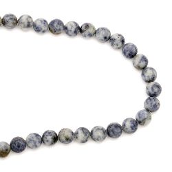 Naturale SODALITE Roun Beads Strand, Frosted10 mm ~ 38 pieces