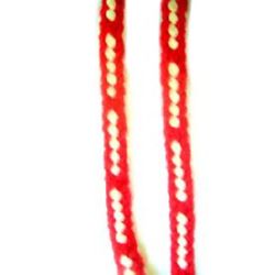 Not Available Online. You can also buy at EM ART stores and at +359 884 000 893 Polyester Round Cord (B 26 Pan) for BABA MARTA Day / 5 mm - 50 meters