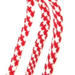 Not Available Online. You can also buy at EM ART stores and at +359 884 000 893 Knitted Round Polyester Cord (V 16) for BABA MARTA Day / 8 mm - 50 meters