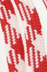 Red-White Flat Cord (K) for MARTENITSAS / 10 mm - 30 meters