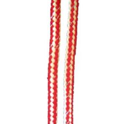 Round MARTENITSA Cord with Lame Thread (V 131), 5 mm - 30 meters
