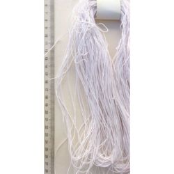 Snur poliamidă cu baza de cablu 0,8 mm alb -90 metri