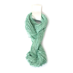 Șnur din Bumbac Apretat 0.8 mm Mentă – ~62 metri