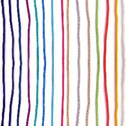 ASSORTED One-color Polyester Cord for Gift Bags / 3 mm - 100 meters