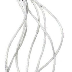 Polyamide jewellery cord1 mm white -10 meters