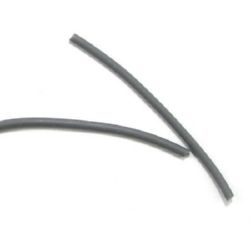 Sillicone Rubber Cord, 2 mm gray -5 meters