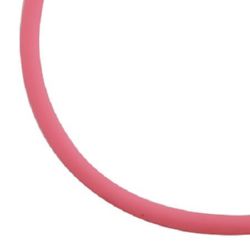 Κορδόνι σιλικόνης 2 mm ροζ σκούρο -5 μέτρα