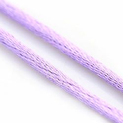 Shiny Polyamide Cord for Jewelry Design and Craft Projects / 1.5 mm / Light Purple ~ 15 meters