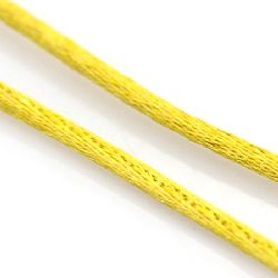 Shiny Gold Polyamide Cord  for Micro Macrame and Craft Projects / 1 mm ~ 30 meters