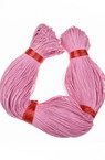 Колосан памучен шнур/конец/ 0.8 мм розов ~67 метра
