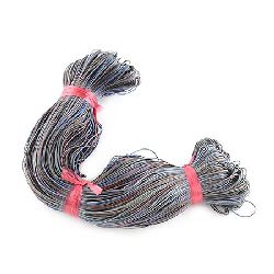 Cotton cord1 mm gray color ~ 78 meters