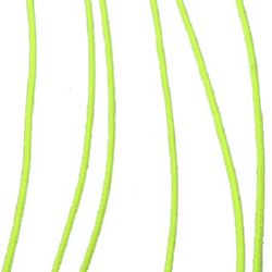 Polyester jewellery cord 0.8 mm,green