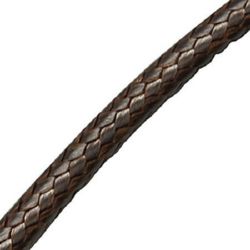 Cotton cord Korea 1.5 mm brown -1 meter
