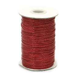Polyester Cord, Korea / 1 mm / Red - 180 meters