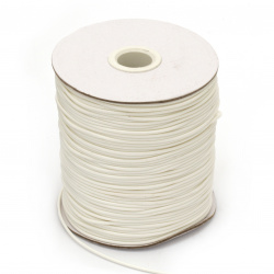 Cotton cord Korea 1.5 mm white -10 meters