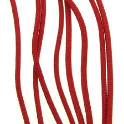 Braided Red Cord K / 2 mm - 50 meters