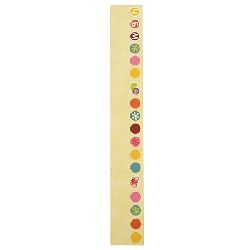 Stoc epuizat. Primeste notificare pe email cand produsul revine in stoc Suporturi din carton de 3/19 cm colorate cu inscripție și descriere - 100 bucăți