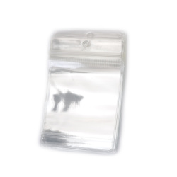 Reliable Transparent PVC Zip Bags 9x13 cm – Great for Safe Storage & Display, Set of 100