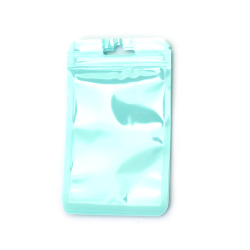 Bright Blue Cellophane Zip Bags 8x13 cm – Strong, Stylish & Eye-Catching Packaging, Set of 100