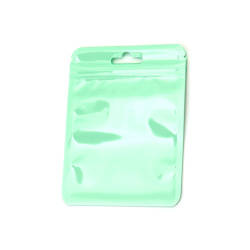 Fresh Green Cellophane Zip Bags 9x12 cm – Strong, Reusable & Eye-Catching Packaging, Set of 100